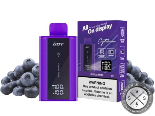 iJoy Captain Disposable 10000 Puffs Blue Berries