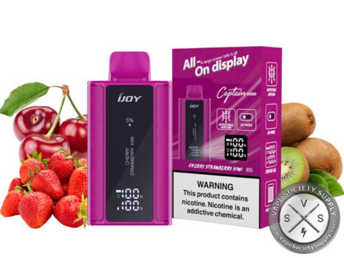 iJoy Captain Disposable 10000 Puffs Cherry Strawberry Kiwi