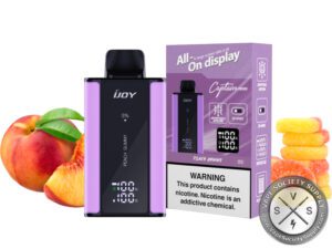 iJoy Captain Disposable 10000 Puffs Peach gummy