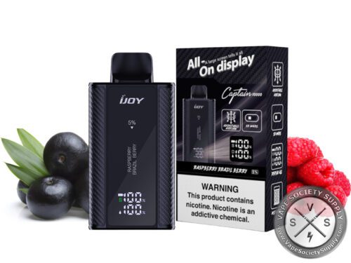 iJoy Captain Disposable 10000 Puffs Raspberry Brazil Berry