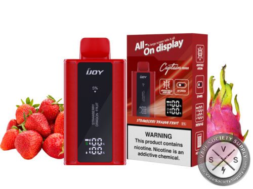 iJoy Captain Disposable 10000 Puffs Strawberry Dragon Fruit