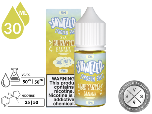 Banana Iced SKWEZED SALT-2
