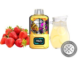 CRAZYACE B15000 Disposable Strawberry Lemonade