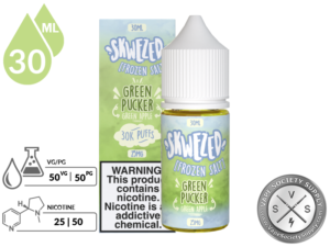 Green Apple Iced SKWEZED SALT-2