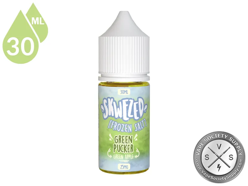 Green Apple Iced by Skwezed Salt 30ml bottle