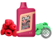 Novo Bar AL9000 Disposable 9000 Puff Raspberry Sour apple