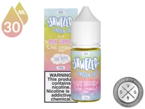 Pink Lemonade Iced by Skwezed Salt 30ml bottle and box