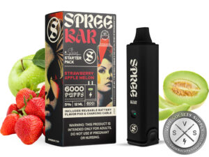 Spree Bar Flavor Pod Strawberry Apple Melon