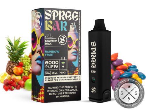 Spree Bar Flavor Pod rainbow candy