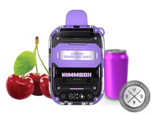 Vapengin Nimmbox 10000 Puffs Disposable Cherry Sparkling Juice