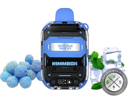 Vapengin Nimmbox 10000 Puffs Disposable Sour Blue Rasp Ice