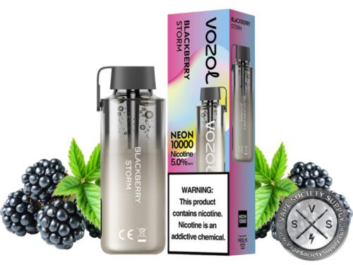 Vozol Neon 10000 Puff Disposable Blackberry Storm