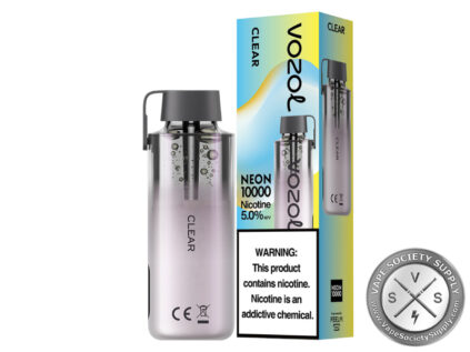 Vozol Neon 10000 Puff Disposable Clear