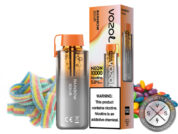 Vozol Neon 10000 Puff Disposable Rainbow Sour
