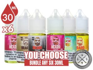 Beard Salt Bundle 6 30ml (180ml)