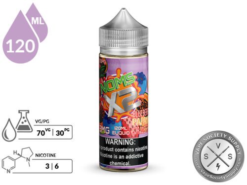 Blueberry Papaya Strawberry NOMS X2 info