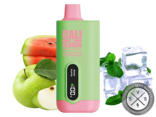 Cali UL8000 Disposable Frozen Apple Watermelon