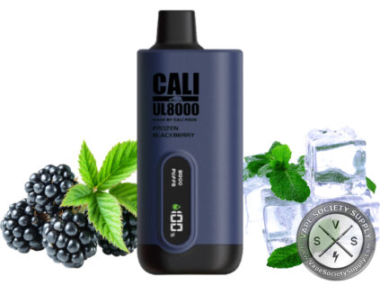 Cali UL8000 Disposable Frozen Blackberry