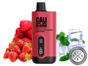 Cali UL8000 Disposable Frozen Strawberry Raspberry