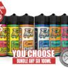Fryd E-Liquids Bundle 6 100ml (600ml)