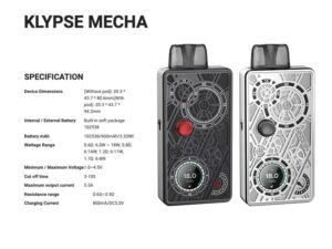 Innokin Klypse Mecha starter kit Pod System