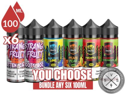 Puff Labs E-Juice Bundle 6 100ml (600ml)