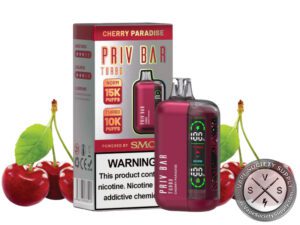SMOK PRIV BAR TURBO Disposable 15000 Puffs Cherry Paradise
