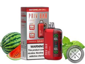 SMOK PRIV BAR TURBO Disposable 15000 Puffs Watermelon Chill