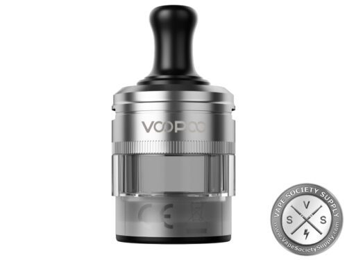 VooPoo PnP X Replacement Pod Tank MTL Silver