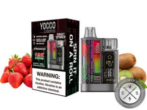 Yocco Cyberpod 12000 Puff Disposable Strawkiwi