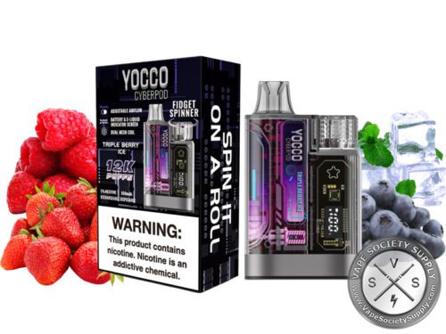 Yocco Cyberpod 12000 Puff Disposable Tripple Berry Ice