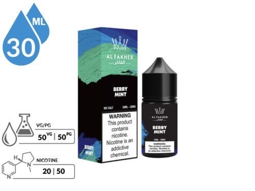 Berry Mint Al Fakher Salt Nicotine info