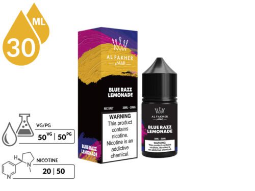 Blue Razz Lemonade Al Fakher Nicotine Salt info