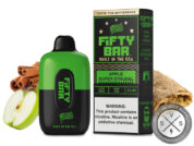 Fifty Bar Disposable 6500 Puff Apple Super Strudel