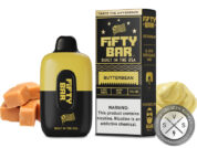 Fifty Bar Disposable 6500 Puff Buttercream