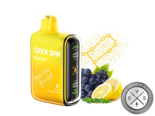 Geek Bar Pulse 15000 Disposable Grape Lemon