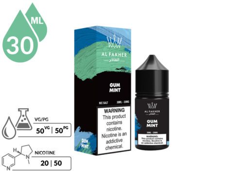 Gum Mint Al Fakher Nicotine Salt info