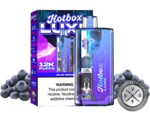 Hotbox LUXE 12K Puffs Disposable Blue dream