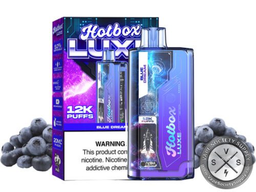 Hotbox LUXE 12K Puffs Disposable Blue dream