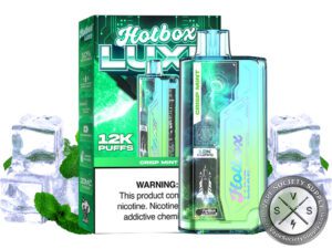 Hotbox LUXE 12K Puffs Disposable Fresh mint