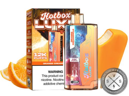 Hotbox LUXE 12K Puffs Disposable Orange Creamsicle