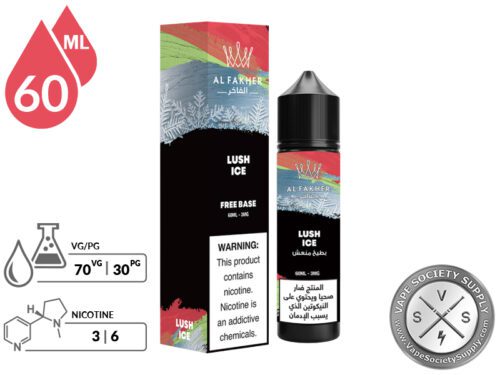 Lush Ice Al Fakher E-liquid info