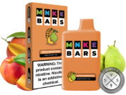 MNKE BARS DISPOSABLE 6500 PUFF Peach Mango Pear