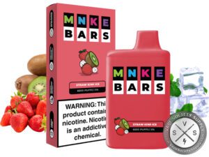 MNKE BARS DISPOSABLE 6500 PUFF Straw Kiwi Ice