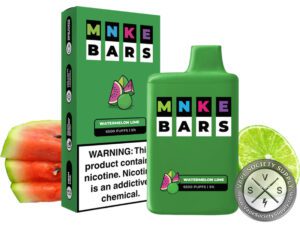 MNKE BARS DISPOSABLE 6500 PUFF Watermelon Lime