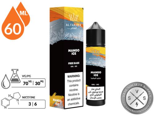 Mango Ice Al Fakher E-liquid info