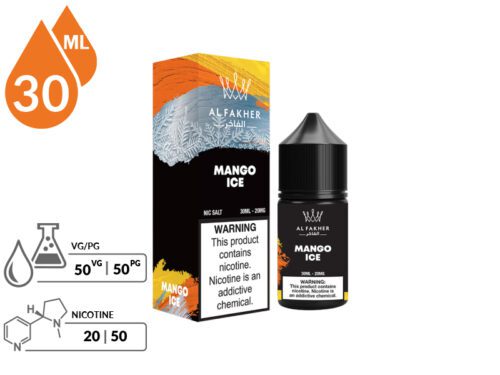 Mango Ice Al Fakher Nicotine Salt info