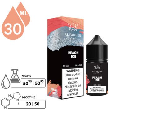 Peach Ice Al Fakher Nicotine Salt info