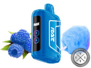 RAZ TN9000 Disposable Blue Razz Cotton Cloudz