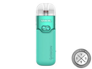 SMOK Nord GT pod kit in cyan leather